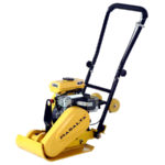 Виброплита Masalta MS50-2 бензиновая (2,5 л.с., 54 кг, колеса, складная ручка)