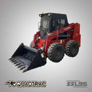 Мини-погрузчик с бортовым поворотом QUADTRAC SSL95