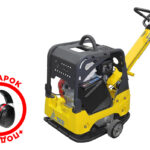 ВИБРОПЛИТА РЕВЕРСИВНАЯ TSS-CP-220 (ГИДРАВЛИЧЕСКИЙ ПРИВОД) С НАУШНИКАМИ