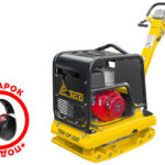 ВИБРОПЛИТА РЕВЕРСИВНАЯ TSS-CP-350 (ГИДРАВЛИЧЕСКИЙ ПРИВОД, ЭЛЕКТРОСТАРТ, АКБ) С НАУШНИКАМИ