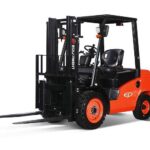 Газ/бензиновый вилочный погрузчик EP CPQD35T8 (Nissan K25)