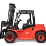 Дизельный вилочный погрузчик EP CPCD70T8 7/4300/Cabin/SS/позиционер вил/Mitsubishi