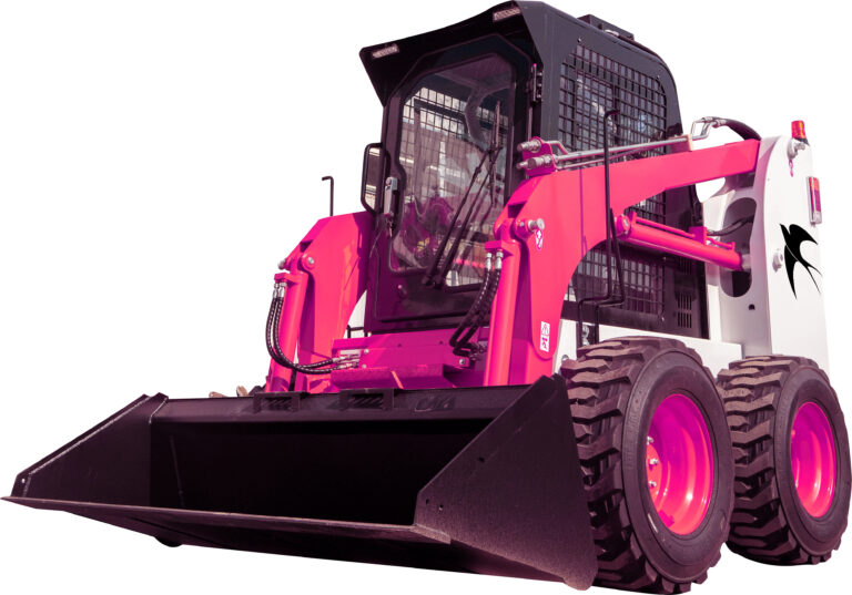 Мини-погрузчик с бортовым поворотом Ласточка LS1200 (KUBOTA)