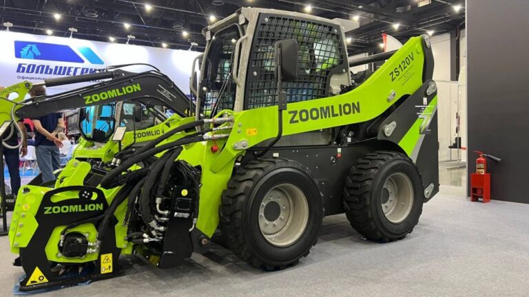 Мини-погрузчик с бортовым поворотом ZOOMLION ZS120V