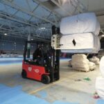 Электрический вилочный погрузчик EP FB15 1,5/3000/FFL/SS/Li-ion 48V|405Ah (ch 48V|150A) Боковая выемка