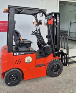 Электрический вилочный погрузчик EP CPD18F8 1,8/3000/FFL/SS/Li-ion 48V|205Ah (ch 48V|50A)/solid