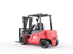Электрический вилочный погрузчик EP CPD50L1 5/4500/FFL/SS/cab with heater, HF/Li-ion 80V|560Ah (ch 80V|200A)