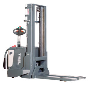 Самоходный штабелер с платформой оператора Tisel Technics ES15 DX290 EPS 1500/2900/АКБ Свинцово-кислотная 210Ач