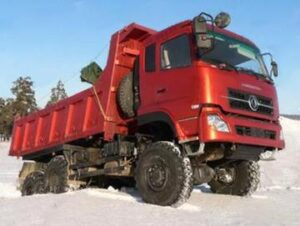 Самосвал Dongfeng DFV3338 6x6