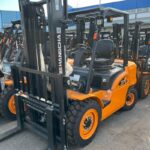 Дизельный вилочный погрузчик HANGCHA CPCD35-XRW55F 3,5/3000/Mitsubishi S4S/цельнолитые шины