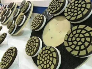 Диск шлифовальный GROST 355мм под пады.