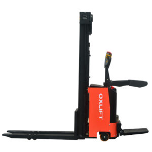 Самоходный штабелер с платформой оператора OXLIFT BX20-4X 2000/3600 с двумя гидроузлами