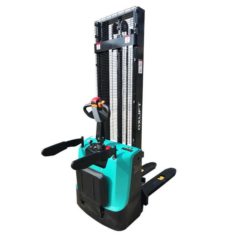 Самоходный штабелер с платформой оператора OXLIFT BX20EL 2000/3600/Li-ion