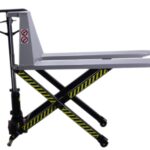 Ручная гидравлическая тележка (рохля) Tisel Technics TX10 ножничным подъемом