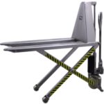 Ручная гидравлическая тележка (рохля) Tisel Technics TZX10 INOX (ножничная, нержавеющая сталь)