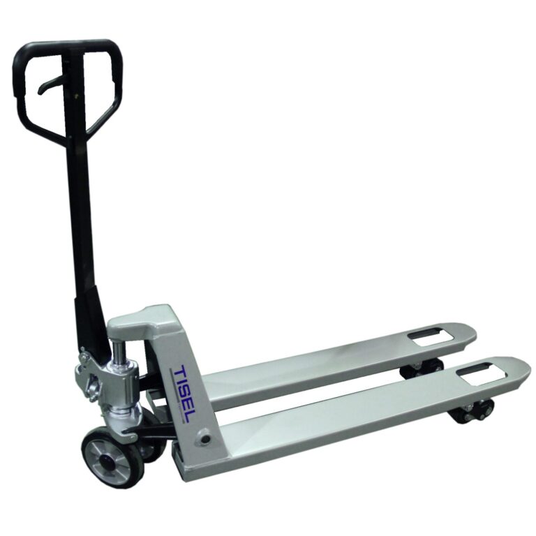 Ручная гидравлическая тележка (рохля) Tisel Technics T25B450 с узкими вилами