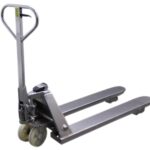 Ручная гидравлическая тележка (рохля) Tisel Technics TZW20 нержавеющая сталь