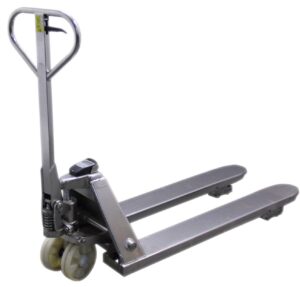 Ручная гидравлическая тележка (рохля) Tisel Technics TZW20 нержавеющая сталь