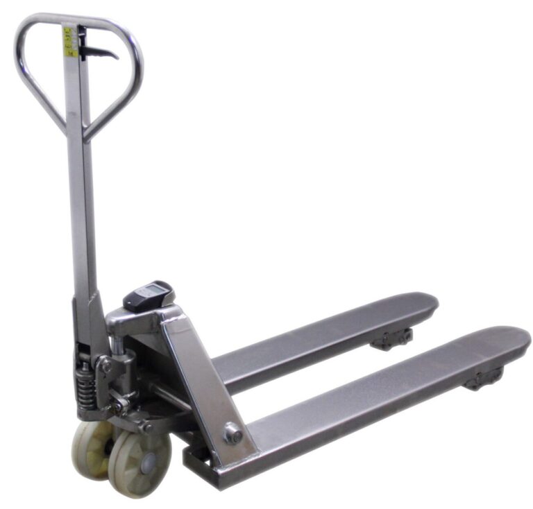 Ручная гидравлическая тележка (рохля) Tisel Technics TZW20 нержавеющая сталь