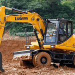 Колесный экскаватор LiuGong W915E