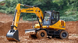 Колесный экскаватор LiuGong W915E