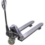 Ручная гидравлическая тележка (рохля) Tisel Technics TZ20 INOX из нержавеющей стали