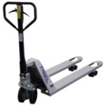 Ручная гидравлическая тележка (рохля) Tisel Technics T25 Brake с ручным тормозом