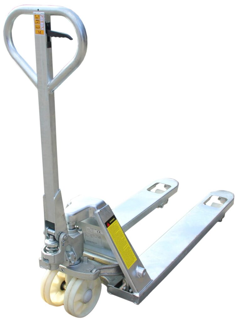 Ручная гидравлическая тележка (рохля) Tisel Technics T20GAL с гальваническим покрытием (оцинкованная)