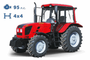 Трактор Беларус 952.3 (952.3 0000010 104) балочный мост, синхронизированная к.п.